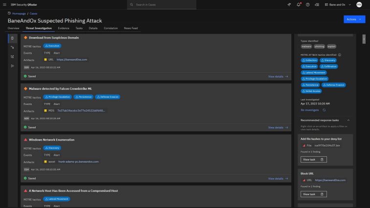Imagen de QRadar SIEM