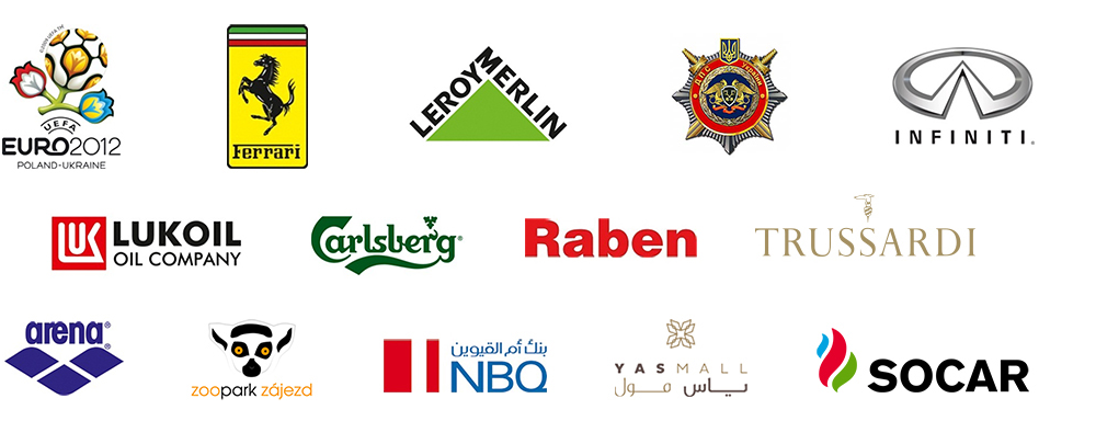 Clientes y proyectos en los que ha participado Partizan