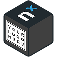 Cubo de NX personalice su marca